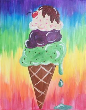 Icecream painting