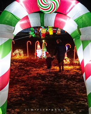 Holiday stroll