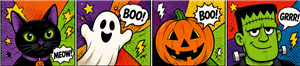 halloween pop art