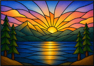 Stained Glass Window 